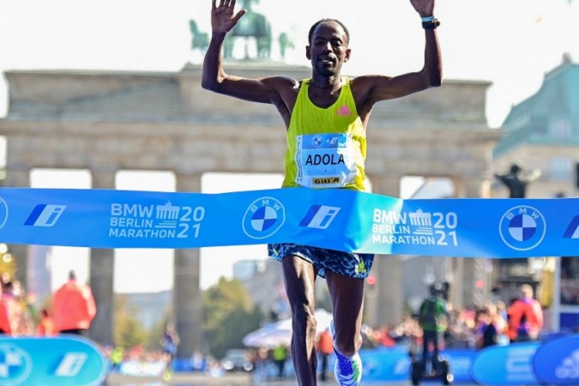 Marathon de Berlin : L’éthiopien Adola vainqueur, le favori Bekele battu