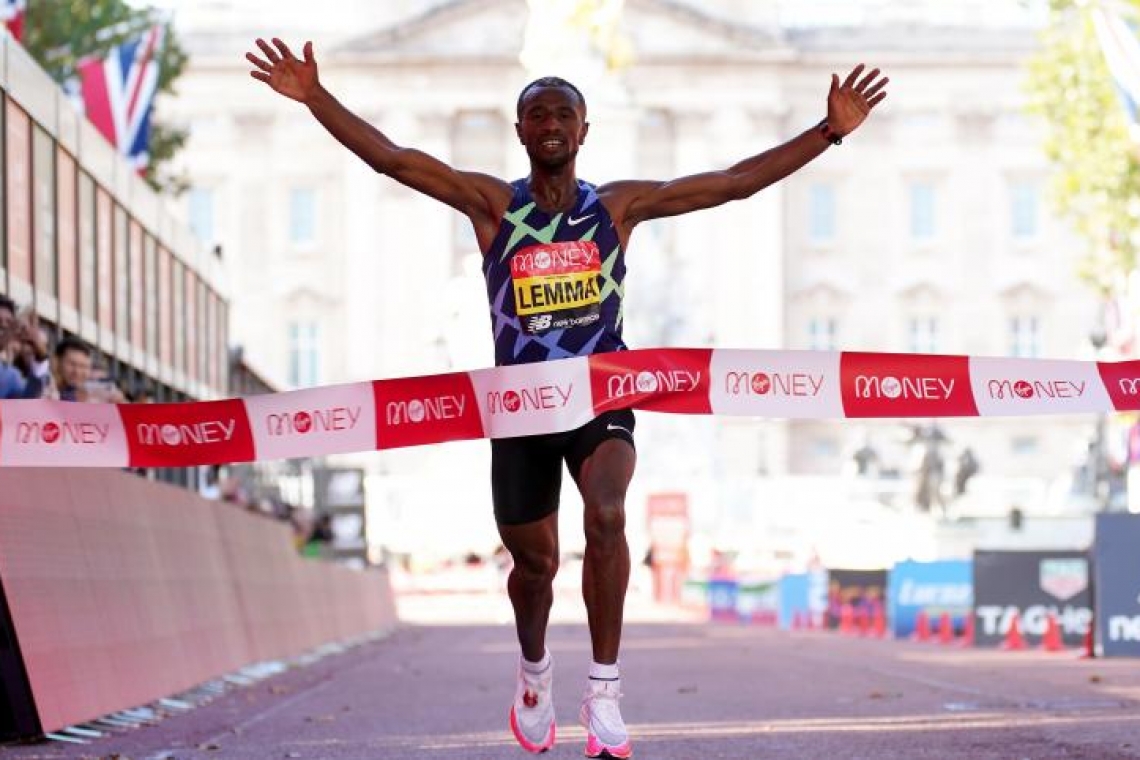 Éthiopie : Sisay Lemma remporte le marathon masculin de Londres