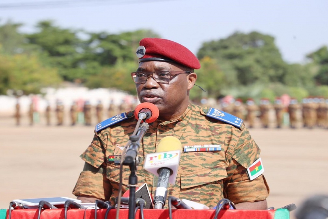 Burkina Faso : Le Général Gilbert Ouedraogo Prend Le Commandement Des Forces Armées