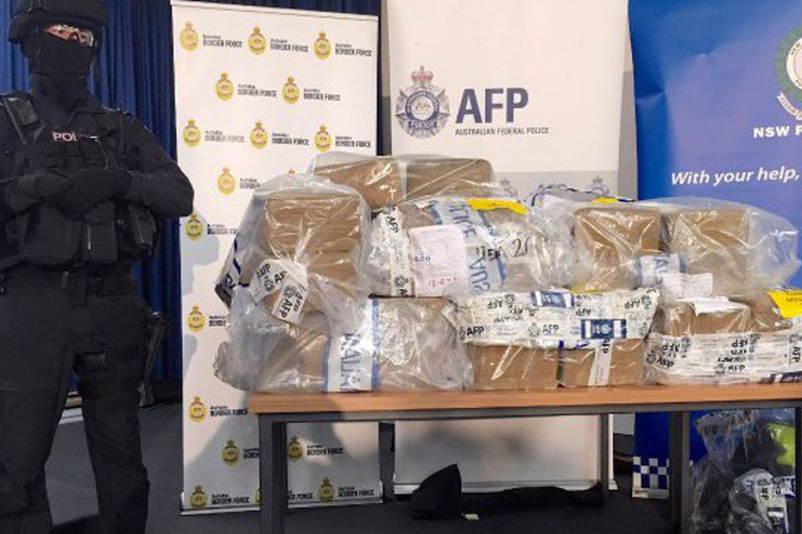 Australie : La police fait une saisie d'héroïne de 104 millions de dollars