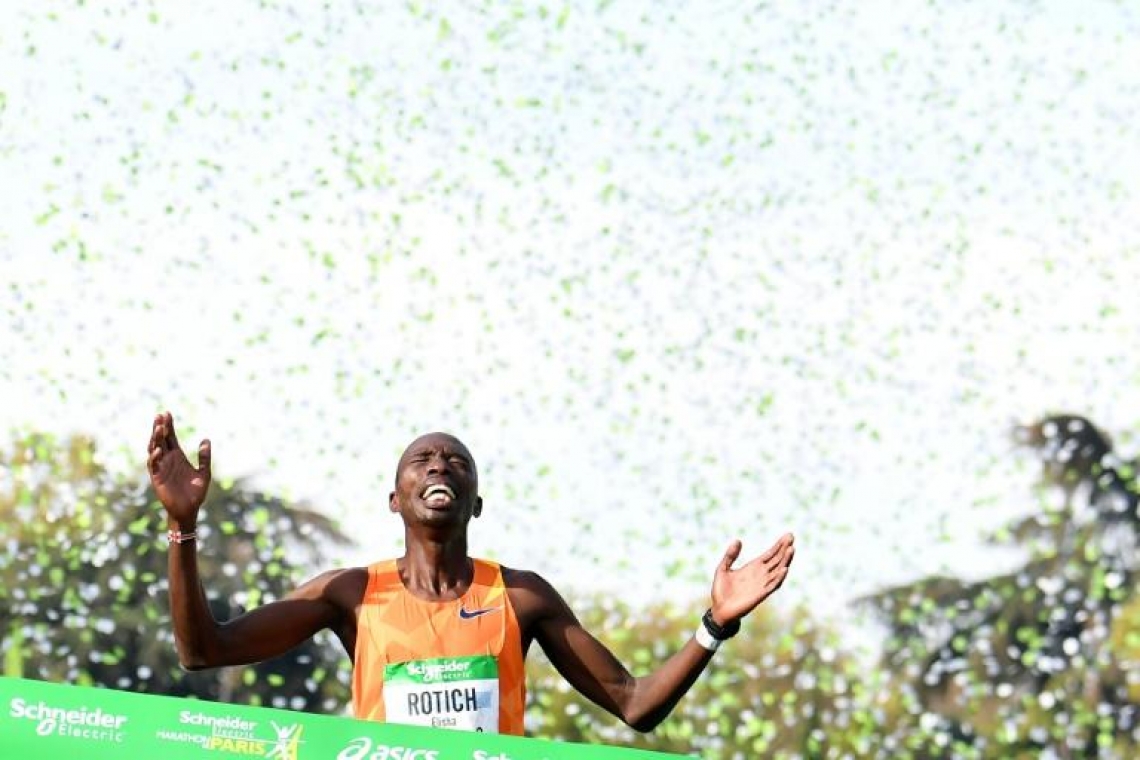 Afrique : Le Kenyan Rotich et l'Éthiopienne Memuye remportent le marathon de Paris