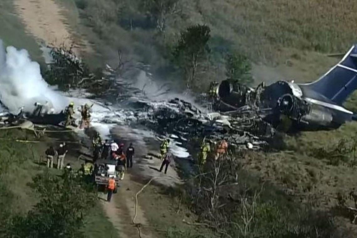 USA : Un avion s'écrase au Texas avec 21 personnes à bord