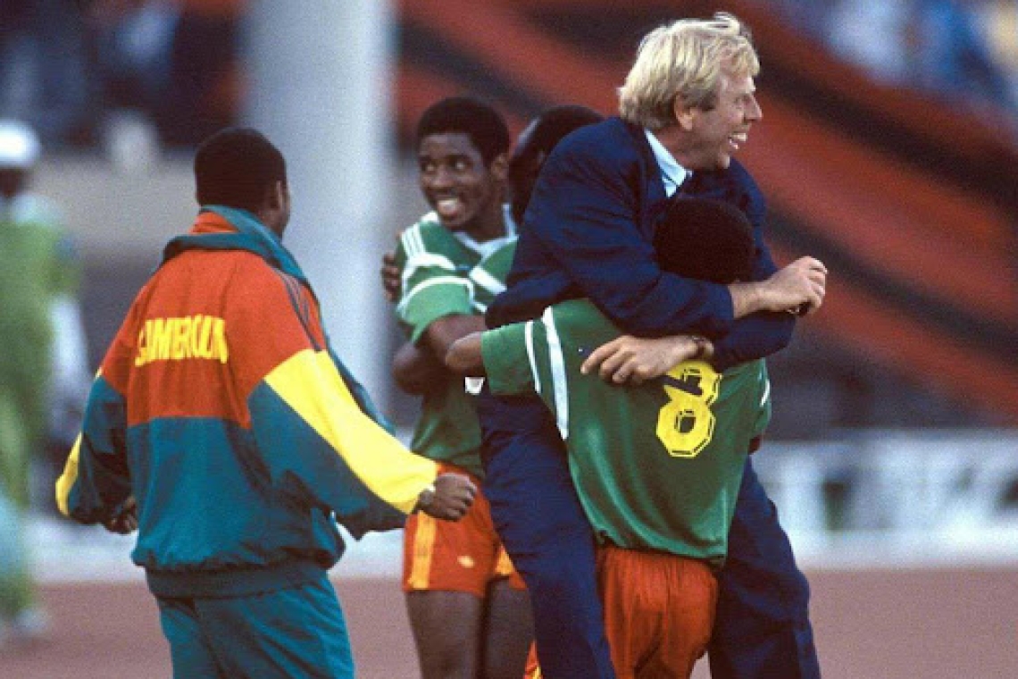 Souvenir de CAN: la Coupe d'Afrique des Nations 1988.