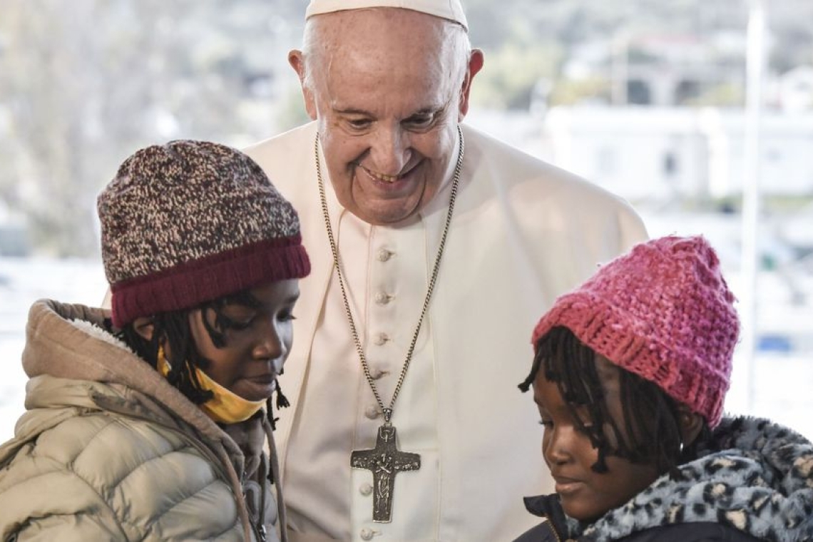 Le Pape François en visite sur l'Île Grecque de Lesbos dimanche