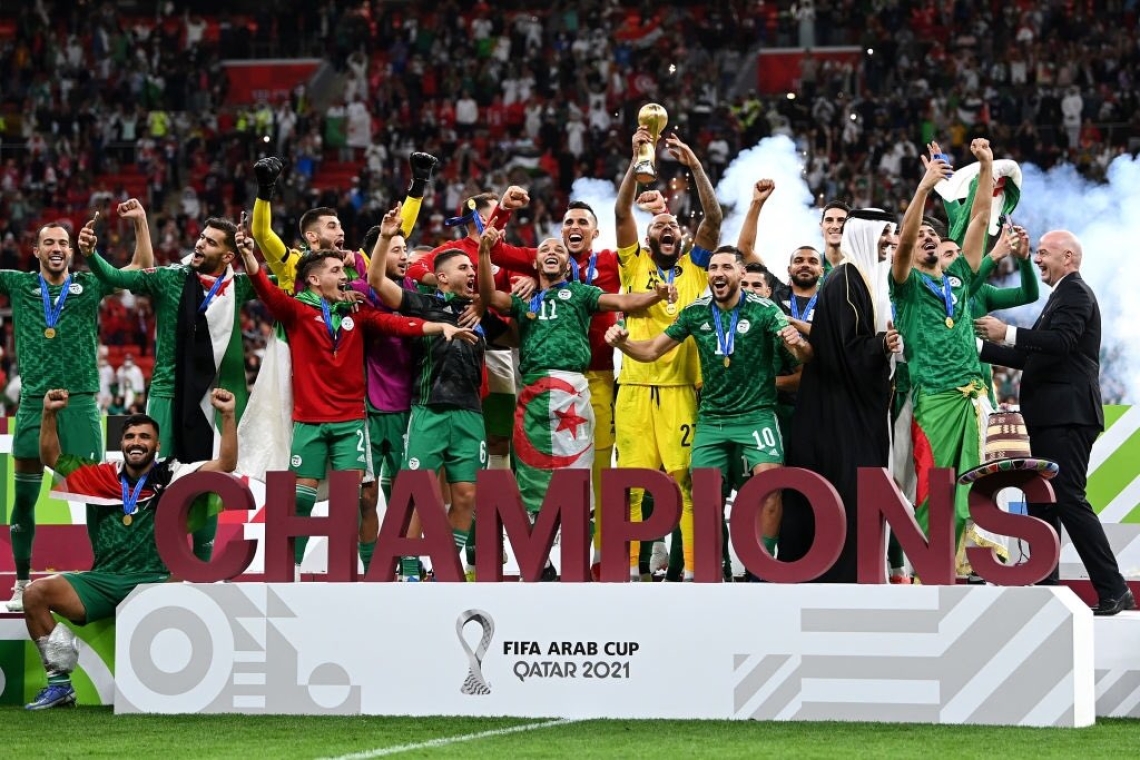 Finale de la Coupe Arabe de la Fifa : l'Algérie vainqueur