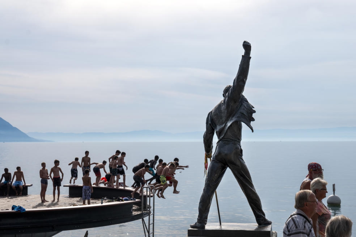 La statuette de Freddie Mercury en Corée du Sud