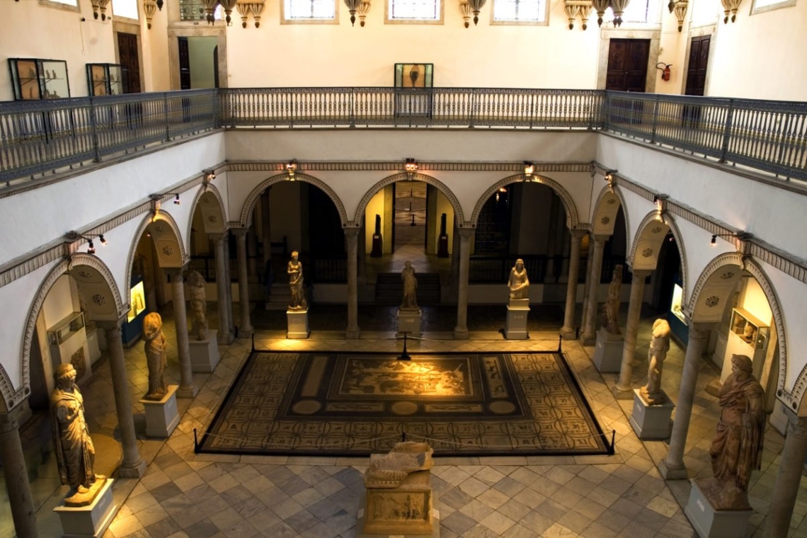 Le Musée Bardo réputé pour sa collection de mosaïques Romaines