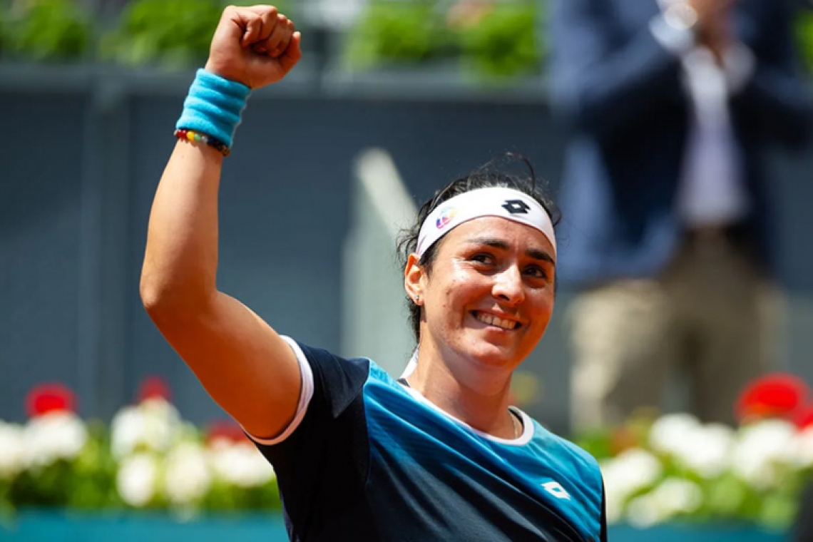 Sports / Tennis /Tournoi de Madrid :  Ons Jabeur se qualifie pour sa finale la plus prestigieuse