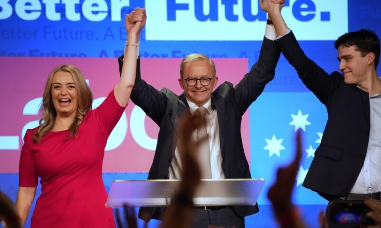 Australie : Le futur Premier Ministre, Anthony Albanese proclame sa victoire