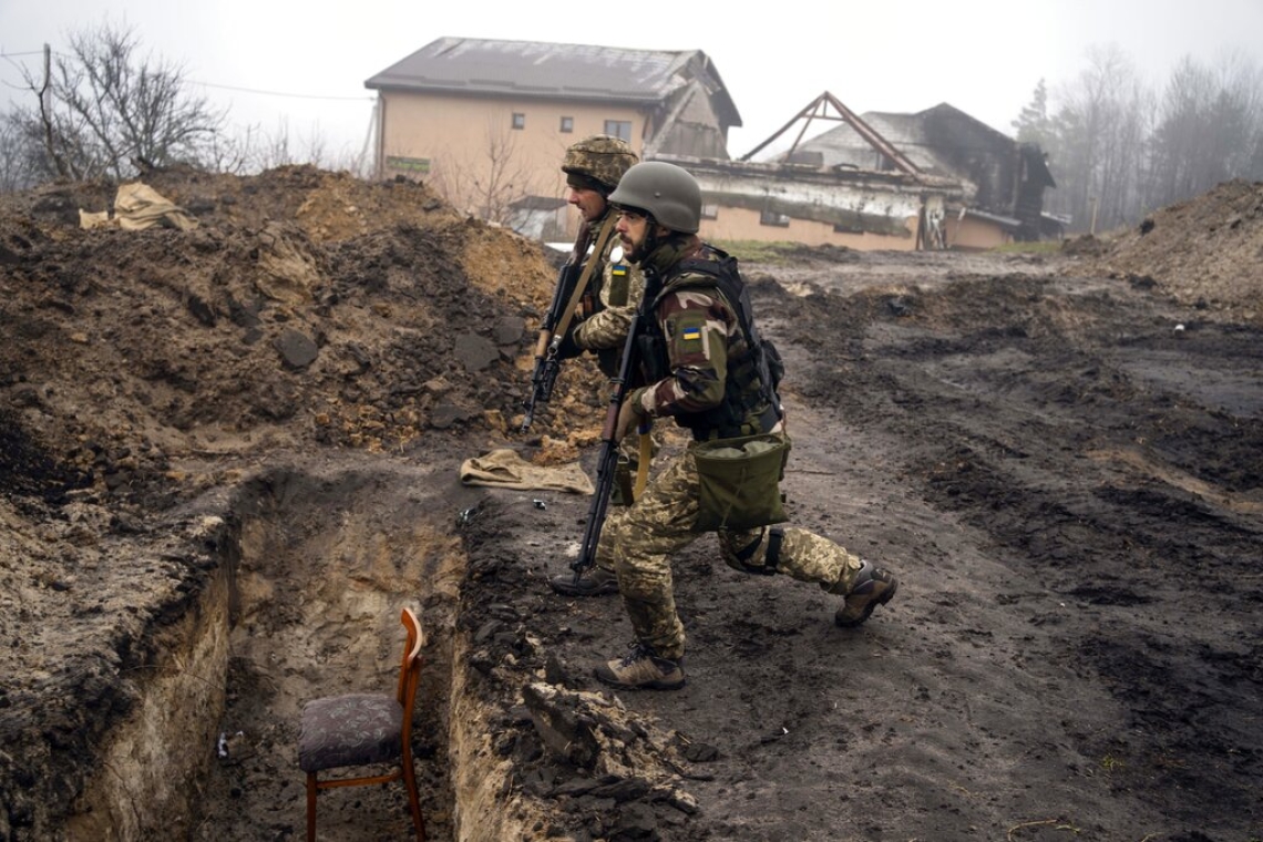 Premier déplacement depuis le début de la guerre en Ukraine, depuis plus de quatre mois