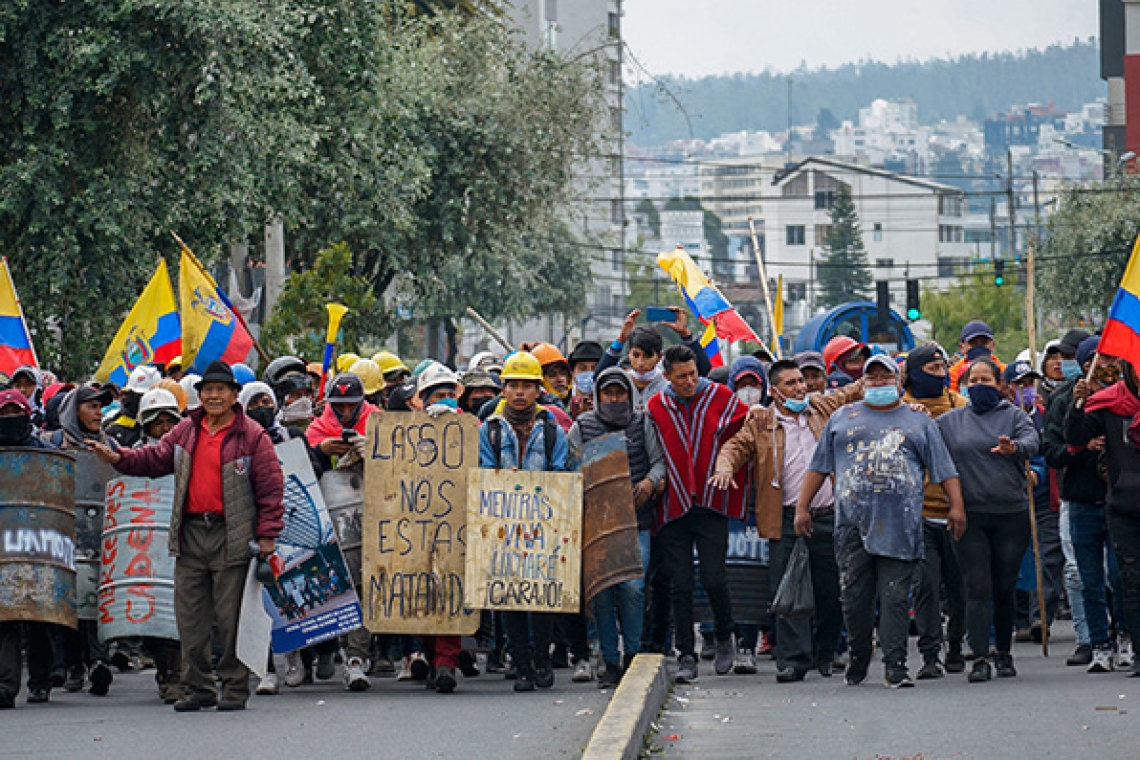 Équateur : Quatre ministres démissionnent quelques jours après la grève générale des communautés indigènes