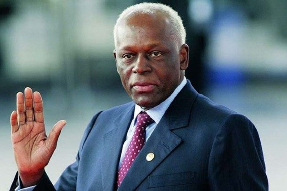 Jose Edouardo dos Santos ex-président angolais de 1979 à 2017