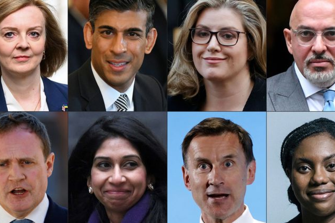Grande Bretagne : six candidats encore en lice après un premier vote pour remplacer Boris Johnson