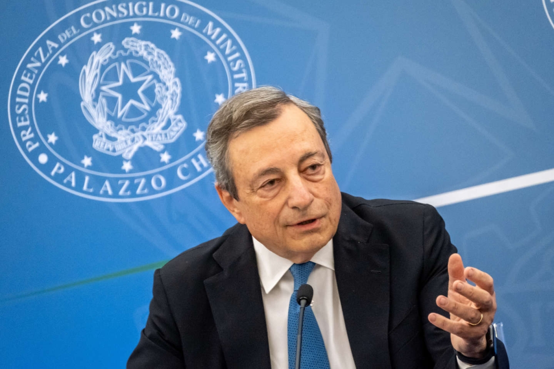 Italie : Sergio Matarella refuse la démission de son chef du gouvernement Mario Draghi