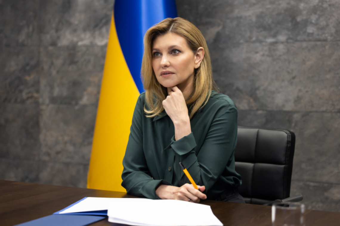 Olena Zelenska la première dame de l’Ukraine nouvelle voix des ukrainiens à l’étranger