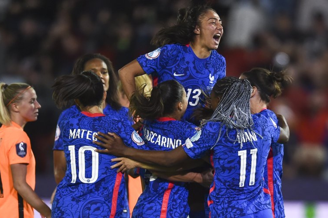 Euro féminin : la France qualifiée en demi-finale