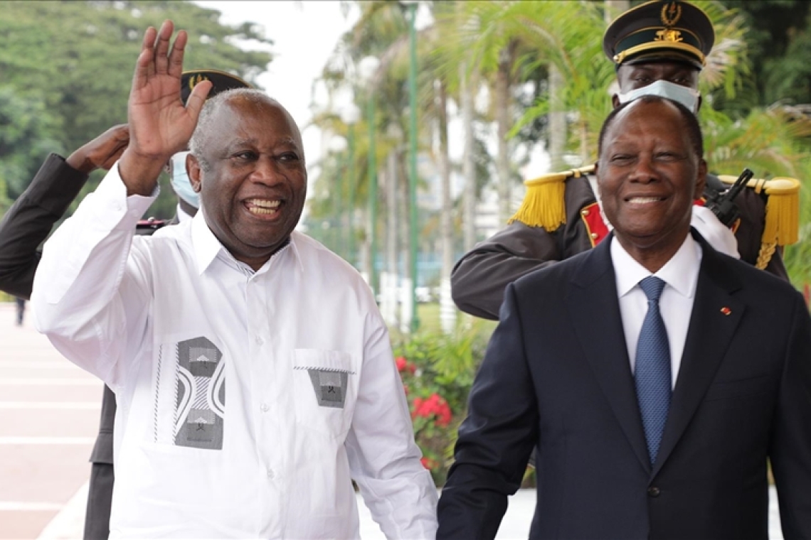 Côte d'Ivoire : Alassane Ouattara gracie l'ancien président Laurent Gbagbo