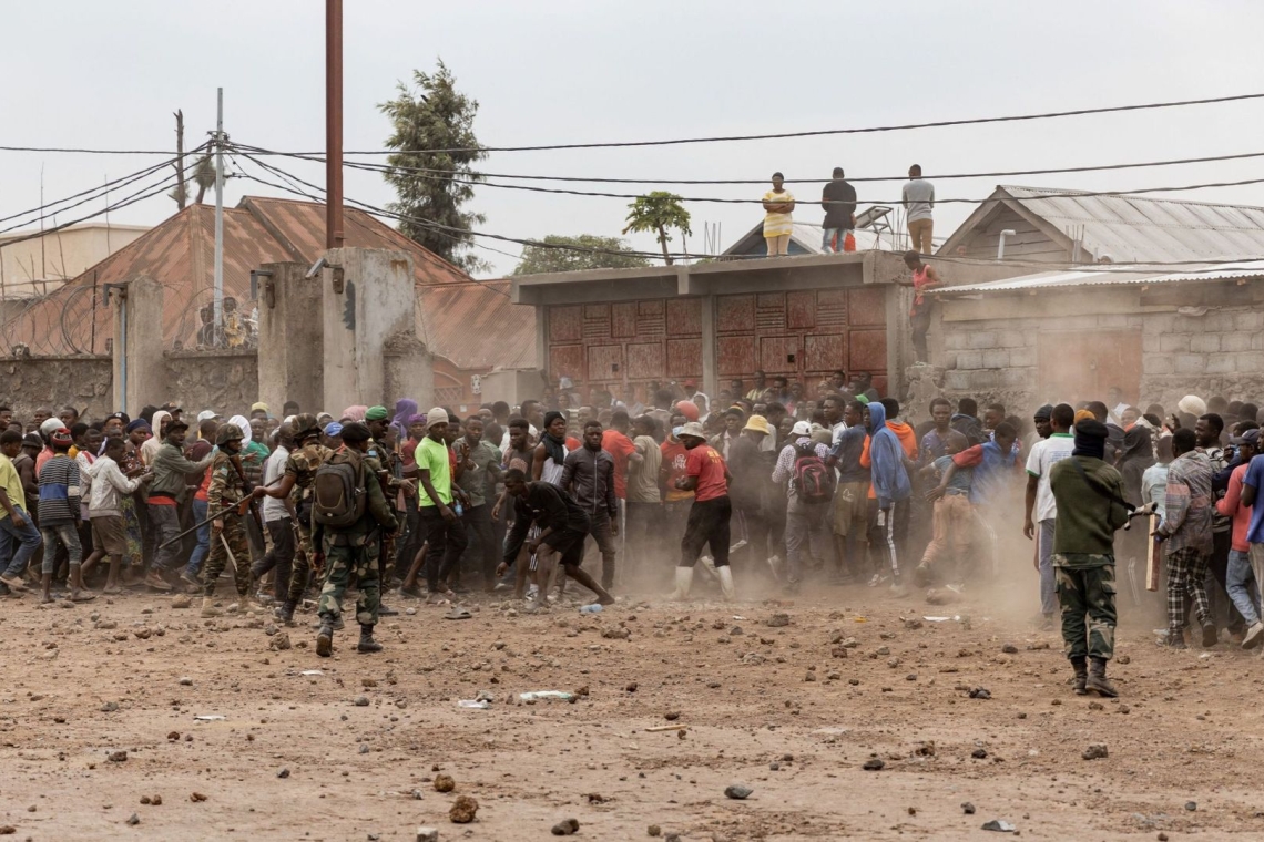RDC : Quatre policiers tués lors d'une manifestation à Butembo