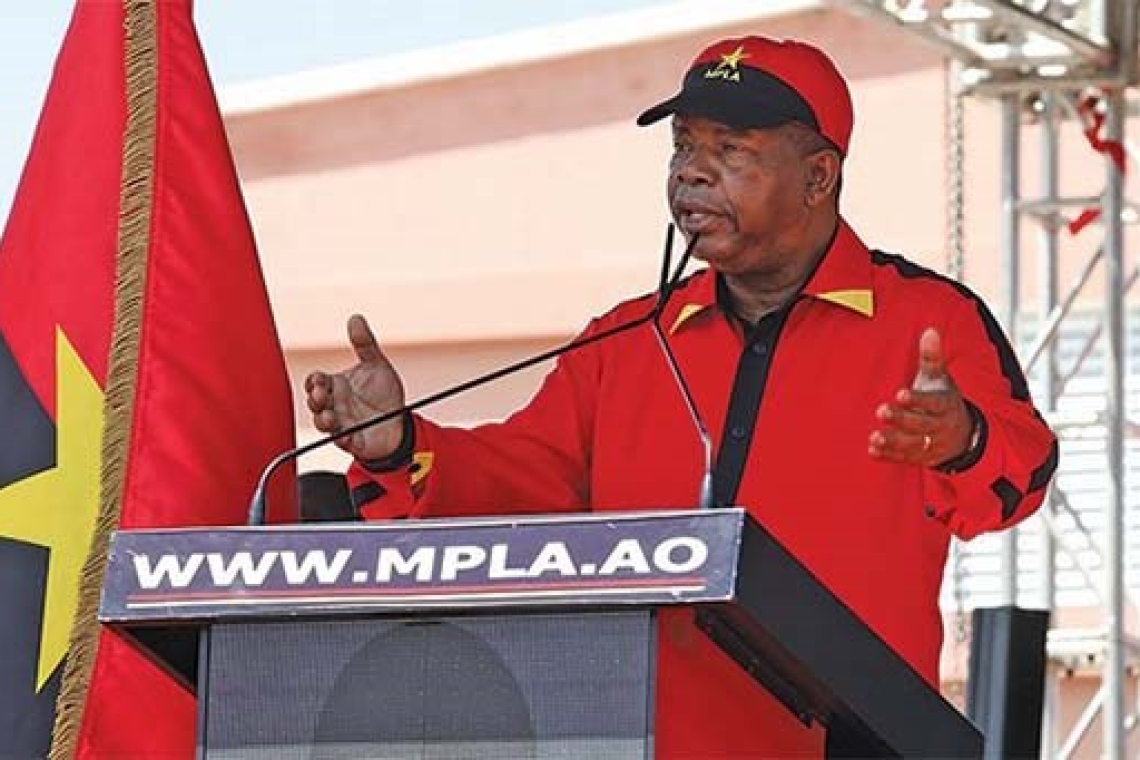 Angola : Le parti au pouvoir tient son dernier meeting
