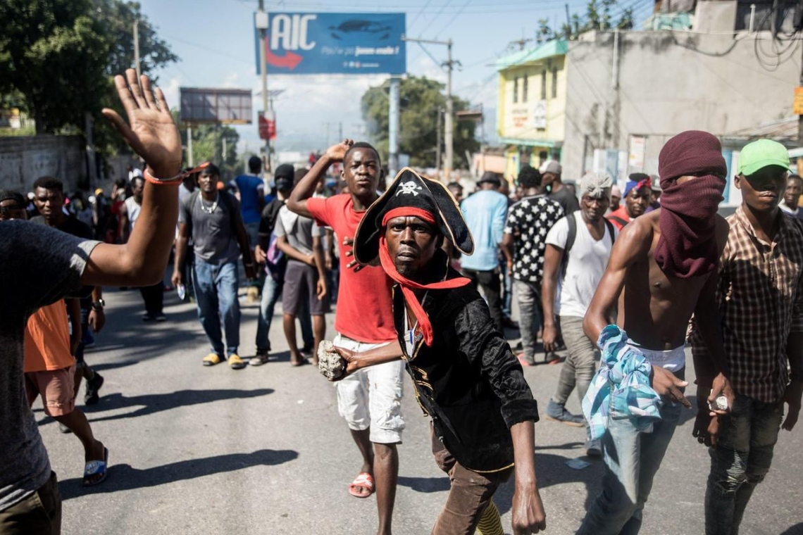Haïti : Les manifestants contre la vie chère réclament le départ du premier ministre