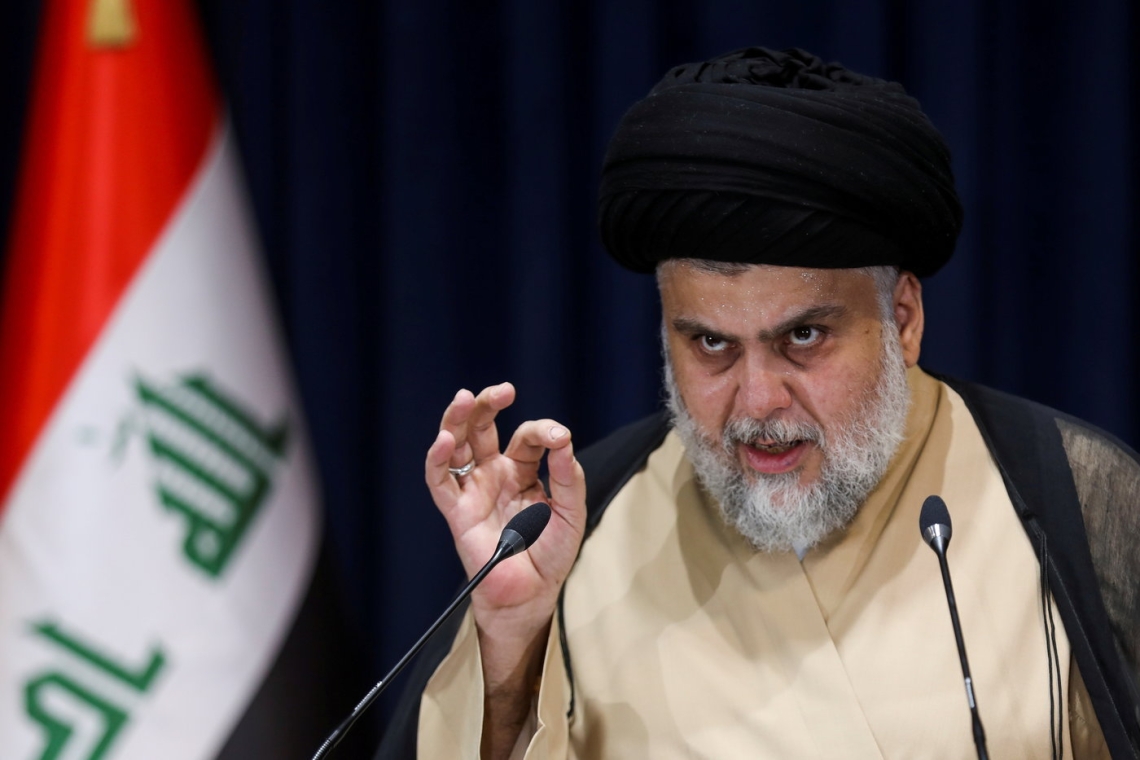 Irak : A Bagdad, les participants de Moqtada Al-Sadr continuent de réclamer la dissolution du Parlement