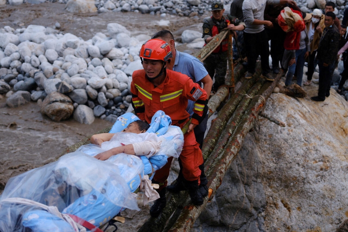 Chine : Un dernier bilan fait état de 66 morts dans le tremblement de terre au Sichuan