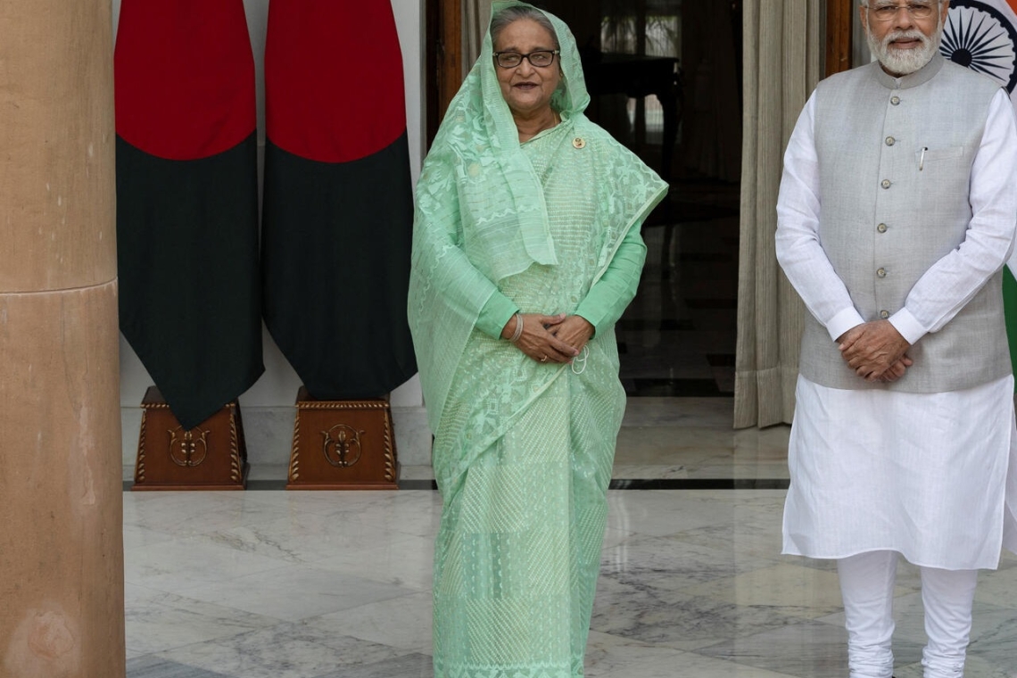 La Première ministre du Bangladesh reçue par Narenda Modi à New Delhi