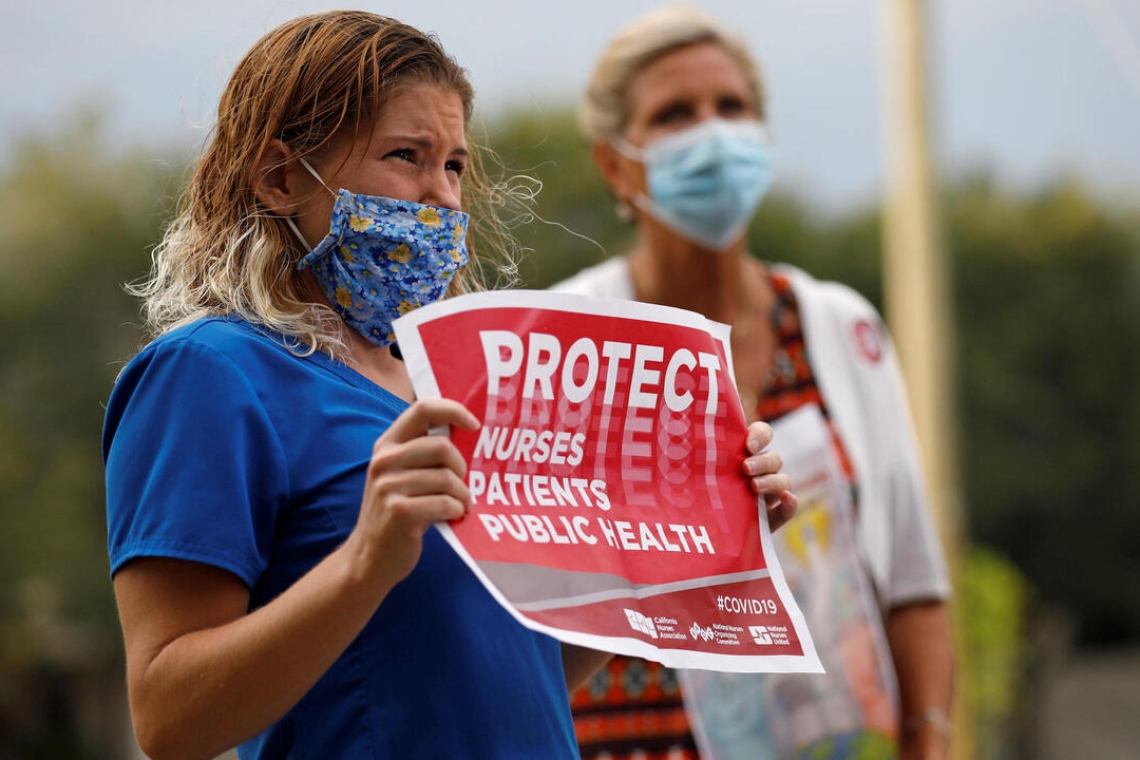 États-Unis : 15 000 infirmières en grève de trois jours dans le nord du pays