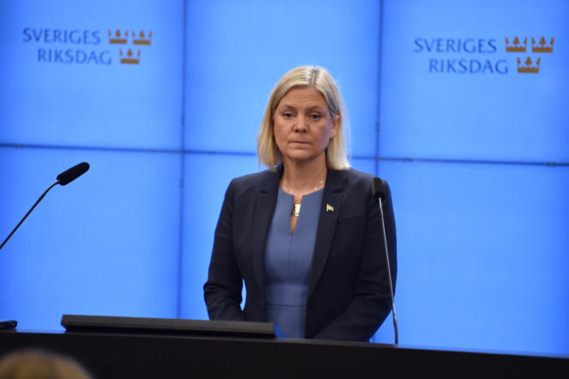Législatives en Suède : la Première ministre reconnaît la victoire des droites