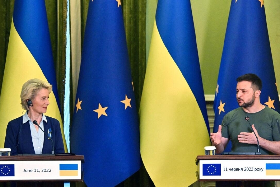 Ukraine : Stabilité économique, intégration dans l'UE, les chantiers d'Ursula von der Leyen à Kiev