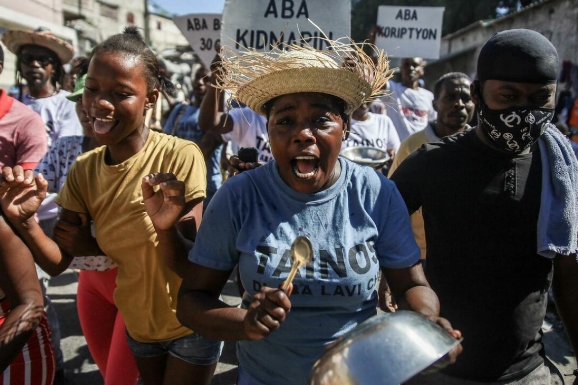 Haïti : La hausse des prix du carburant suscite la colère de la population
