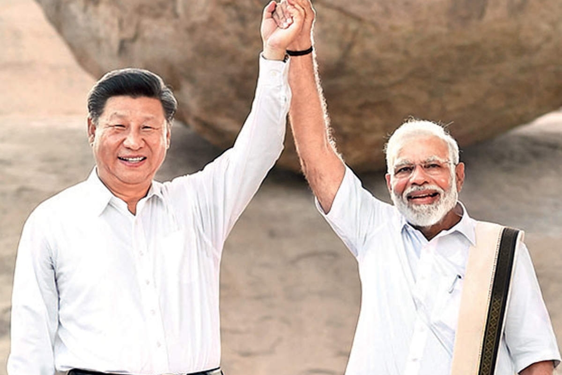 Modi et Xi se retrouvent pour la première fois depuis les incidents frontaliers de 2020