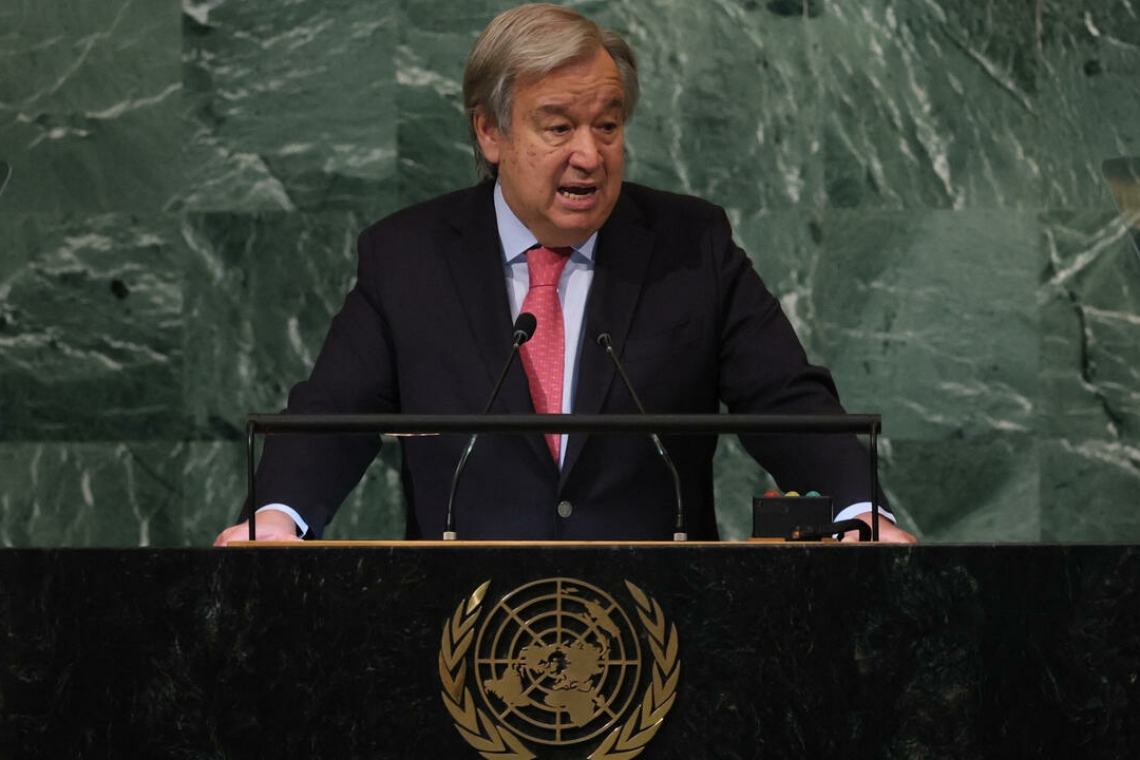ONU : La mise en garde d'Antonio Guterres contre un "hiver de grogne"