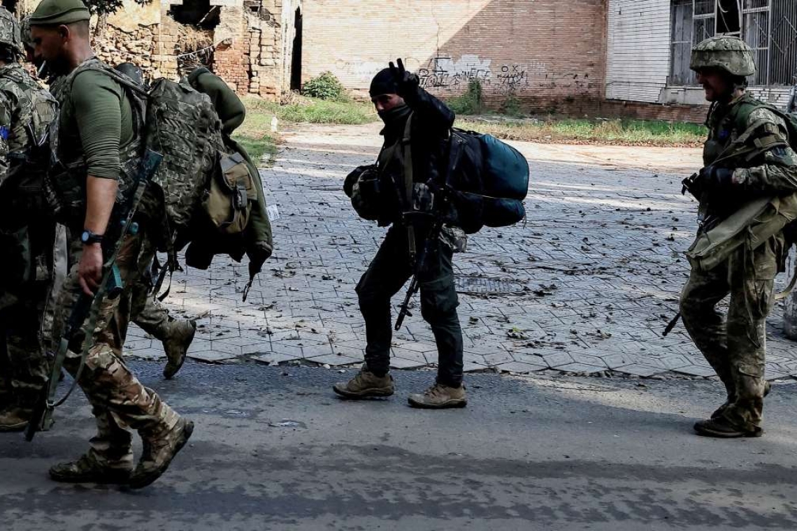 L'armée ukrainienne est "entrée" dans la ville stratégique de Lyman, dans la région de Donetsk
