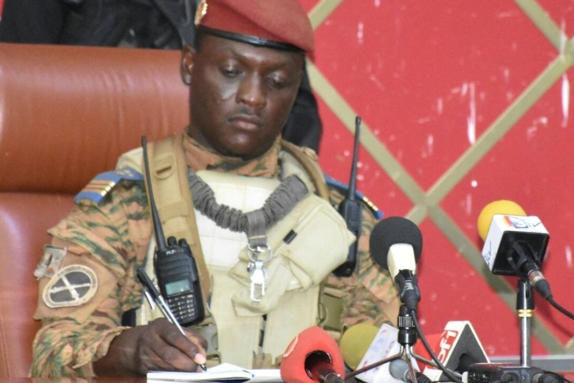 Capitaine Ibrahim Traoré : «Les assises vont désigner un président de la transition» au Burkina Faso