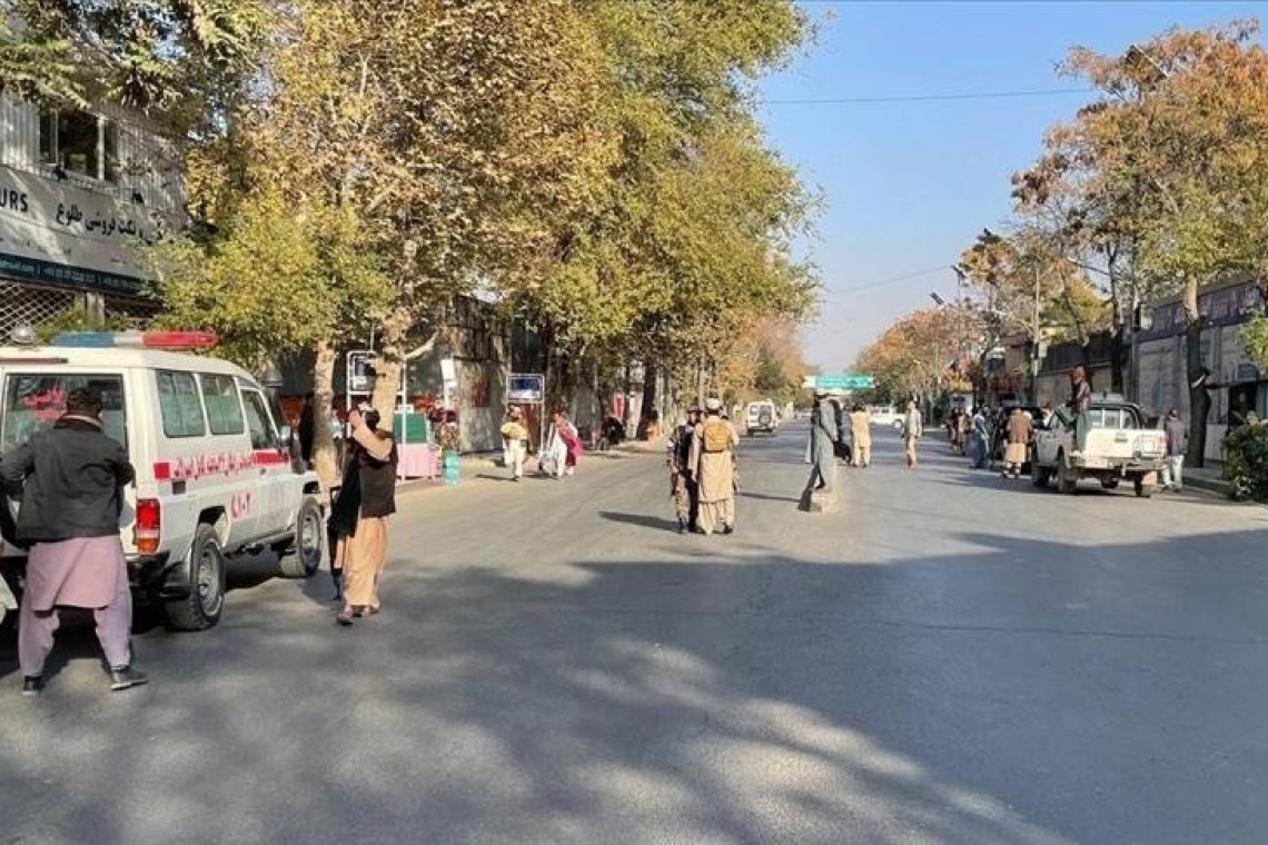 Afghanistan: explosion dans une mosquée de Kaboul située près du ministère de L'intérieur