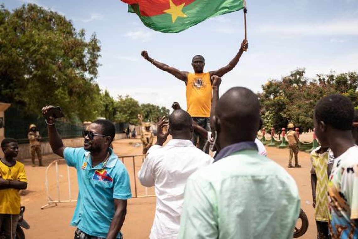 Burkina Faso : Des «Assises nationales» pour désigner un président de transition les 14 et 15 octobre