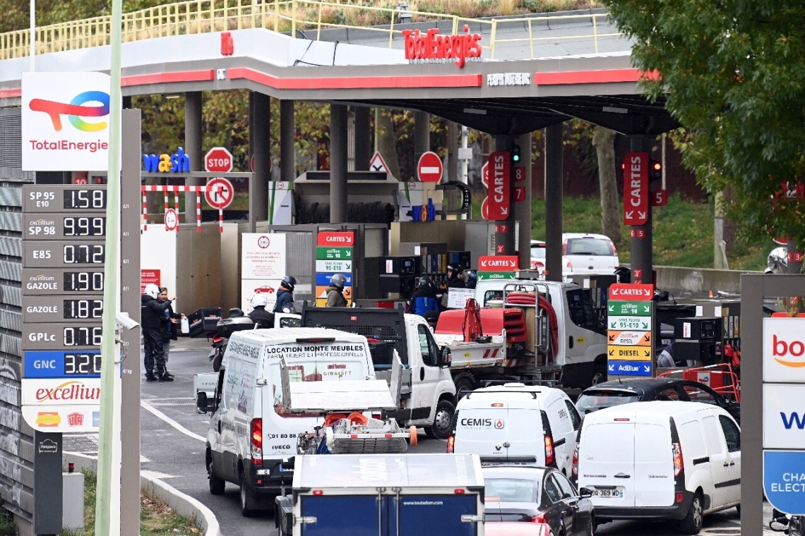Carburants : La grève a été reconduite sur les cinq sites français de TotalEnergies