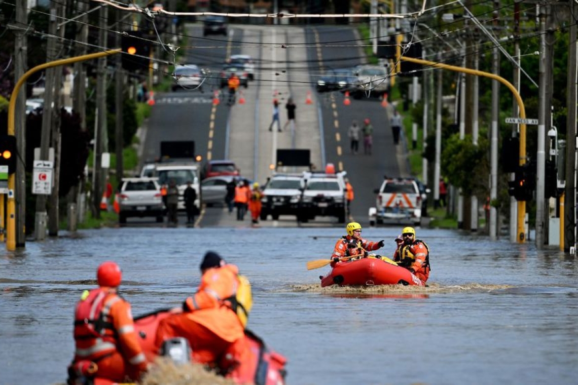 Australie : Inondations majeures dans le sud-est du pays