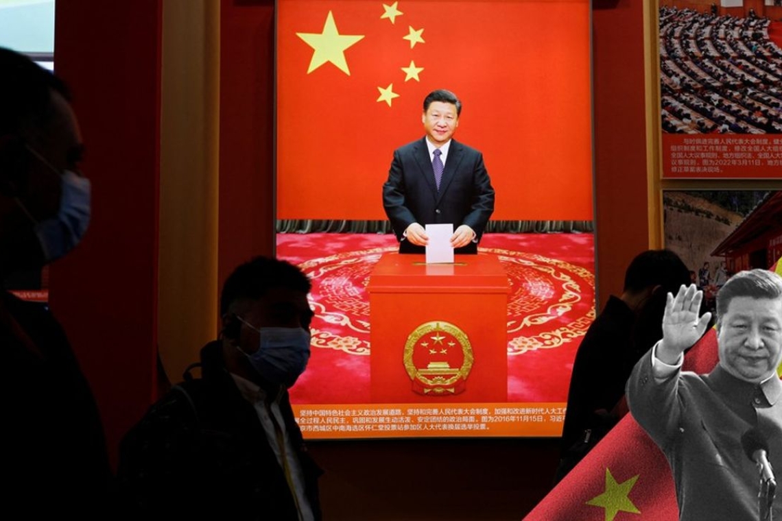 Xi Jiping ouvre le XXe congrès du Parti communiste chinois