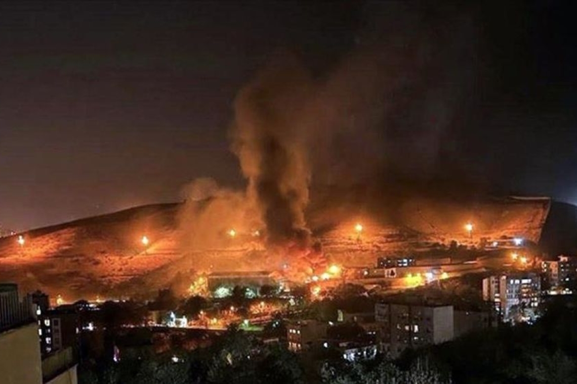 Iran : Un incendie déclaré à la prison d'Evine