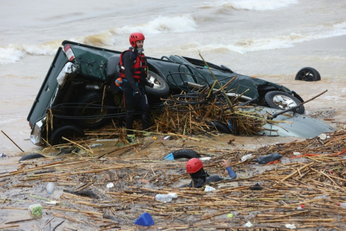 Grèce : D'importantes inondations en Crète font au moins deux morts