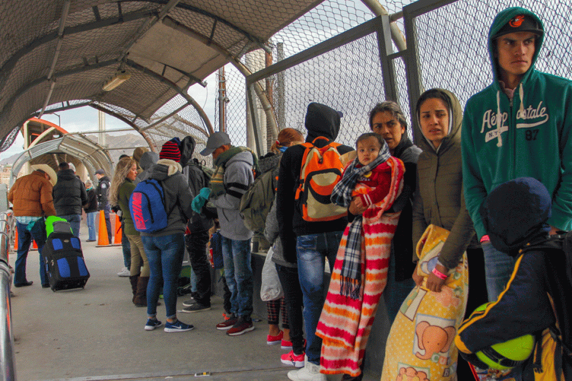 Mexique : Une caravane de migrants, notamment Vénézuéliens, en marche vers les États-Unis