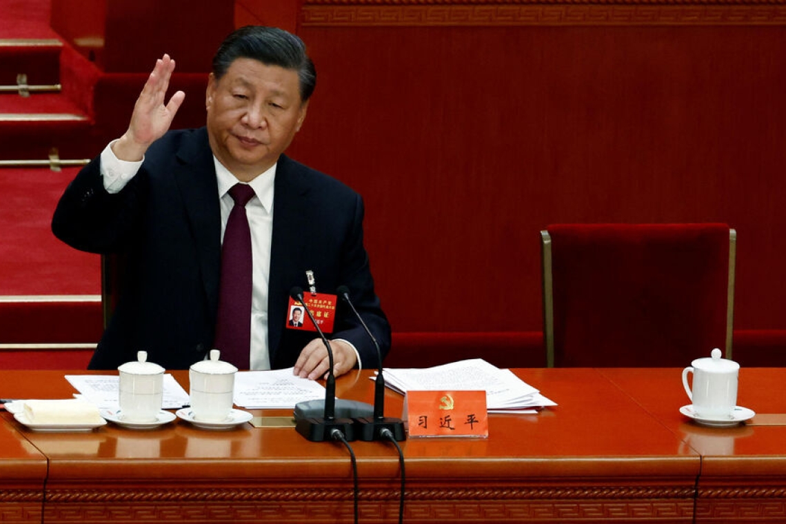 Chine : Le président Xi Jinping annonce la clôture du congrès du PCC