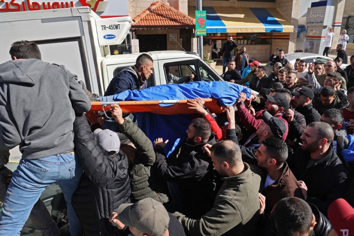 Cisjordanie : Trois palestiniens tués dans un raid israélien à Naplouse