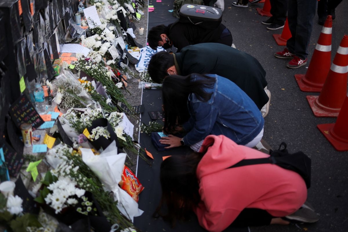 Corée du Sud : Le mea culpa des autorités après le mouvement de foule mortel d’Halloween