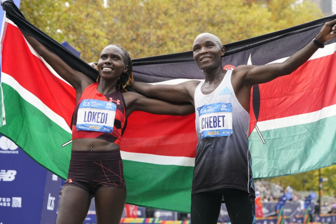  Athlétisme: le Kenya devient la première nation à remporter les six marathons majeurs en une saison