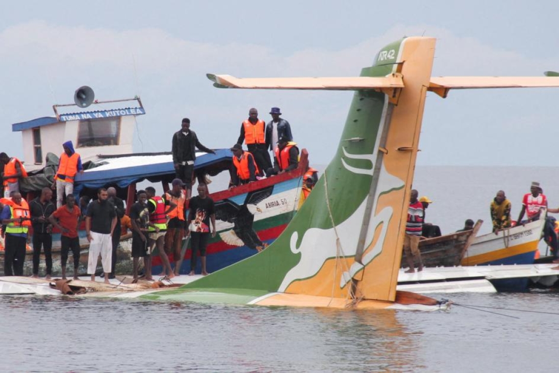 Tanzanie : Crash d'un avion de Precision Air dans le Lac Victoria