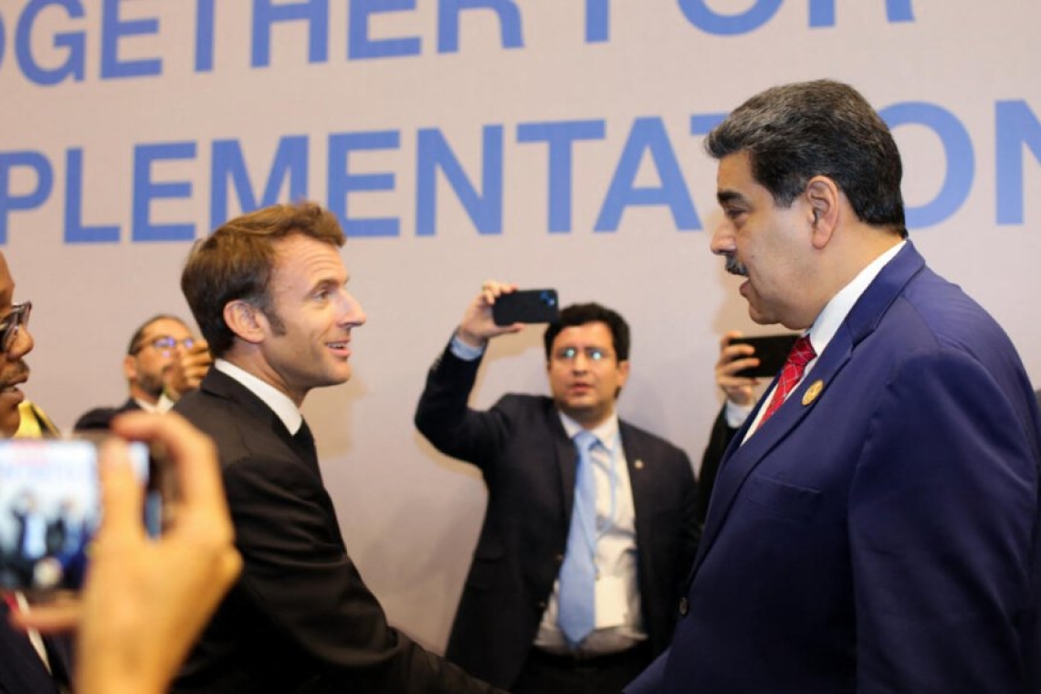 Echange Macron-Maduro à la COP27: vers un réchauffement des relations France/Venezuela?