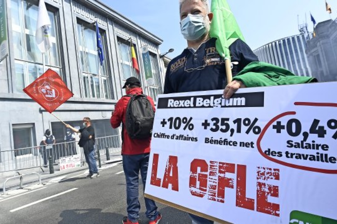 Belgique : grève générale pour défendre le pouvoir d’achat